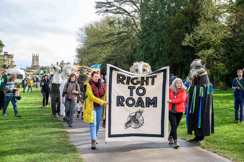Cirencester Park ha sido un punto conflictivo para los manifestantes de Right to Roam